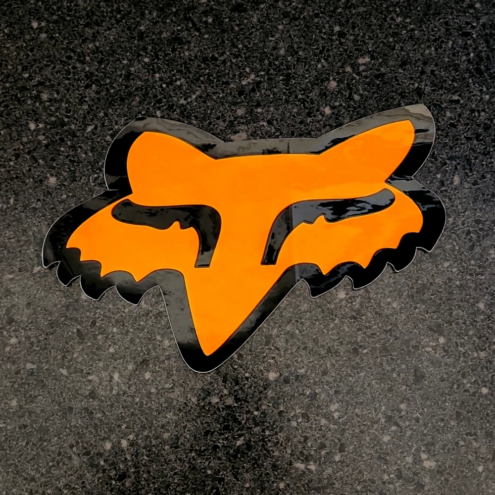 fox racing sticker